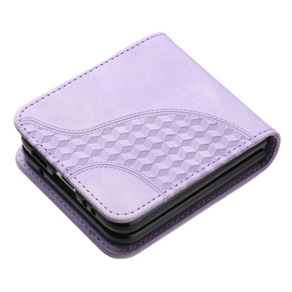 For Samsung Galaxy Z Flip3 5G Phone Case YX0060 Elephant Head Pattern Shockproof Cover