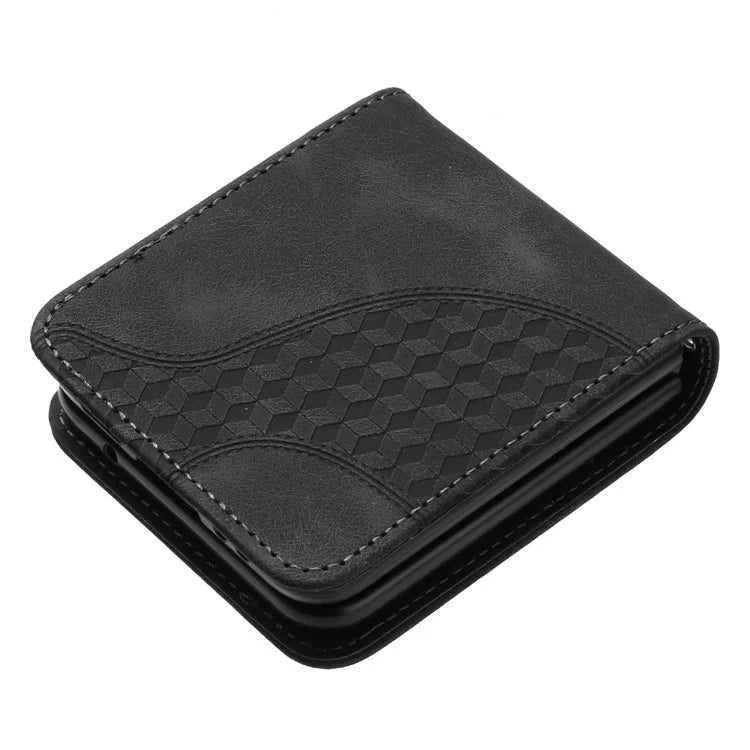 For Samsung Galaxy Z Flip3 5G Phone Case YX0060 Elephant Head Pattern Shockproof Cover