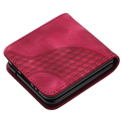 For Samsung Galaxy Z Flip3 5G Phone Case YX0060 Elephant Head Pattern Shockproof Cover