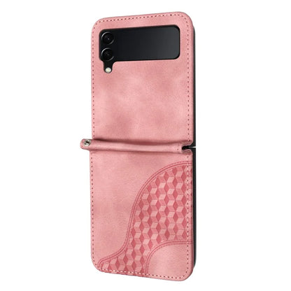 For Samsung Galaxy Z Flip3 5G Phone Case YX0060 Elephant Head Pattern Shockproof Cover