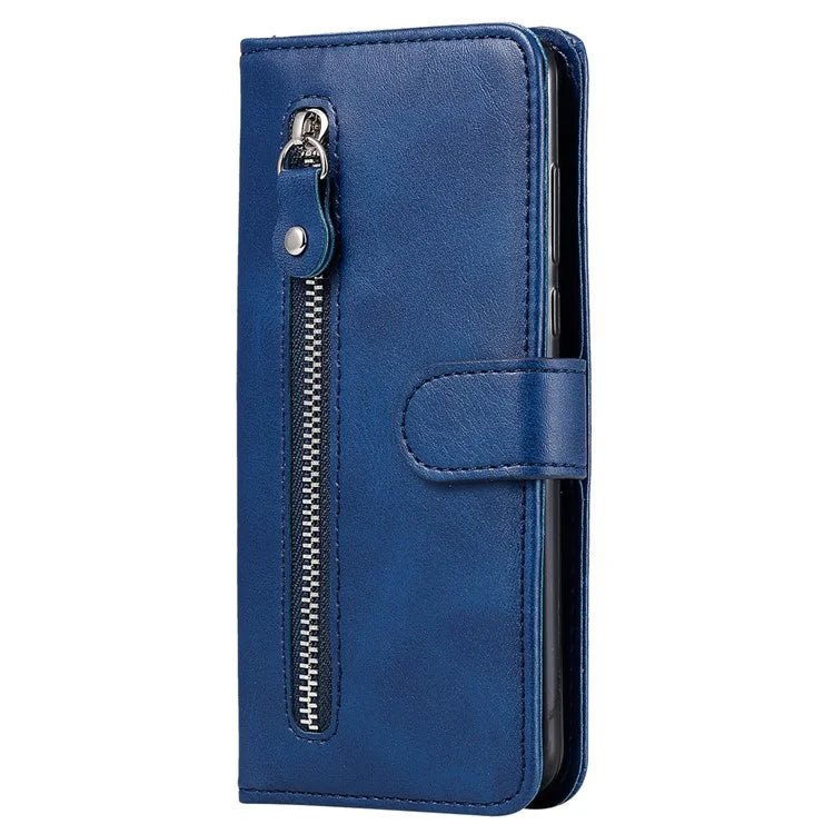 For Xiaomi Redmi K70E 5G / Poco X6 Pro 5G Magnetic Case PU Leather Zipper Pocket Phone Wallet Cover