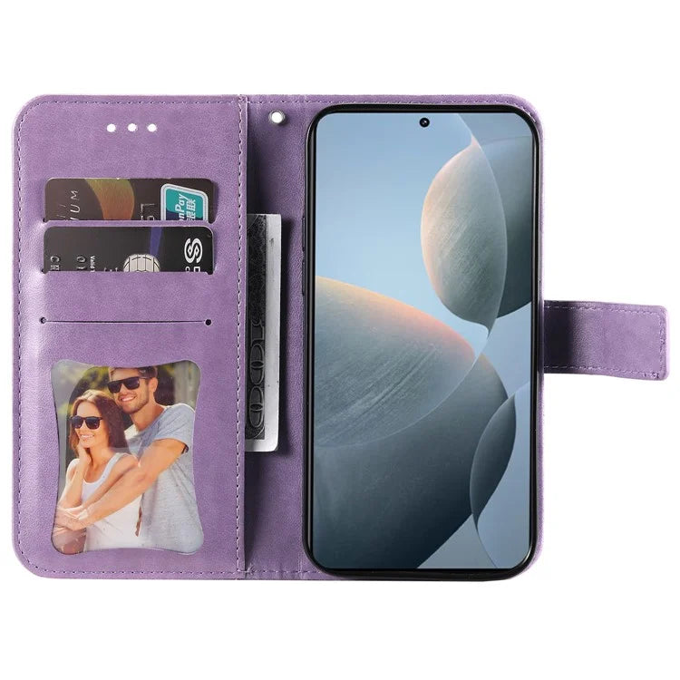 For Xiaomi Redmi K70 Pro 5G / K70 5G Flip Cover Wrist Strap PU Leather Phone Stand Case