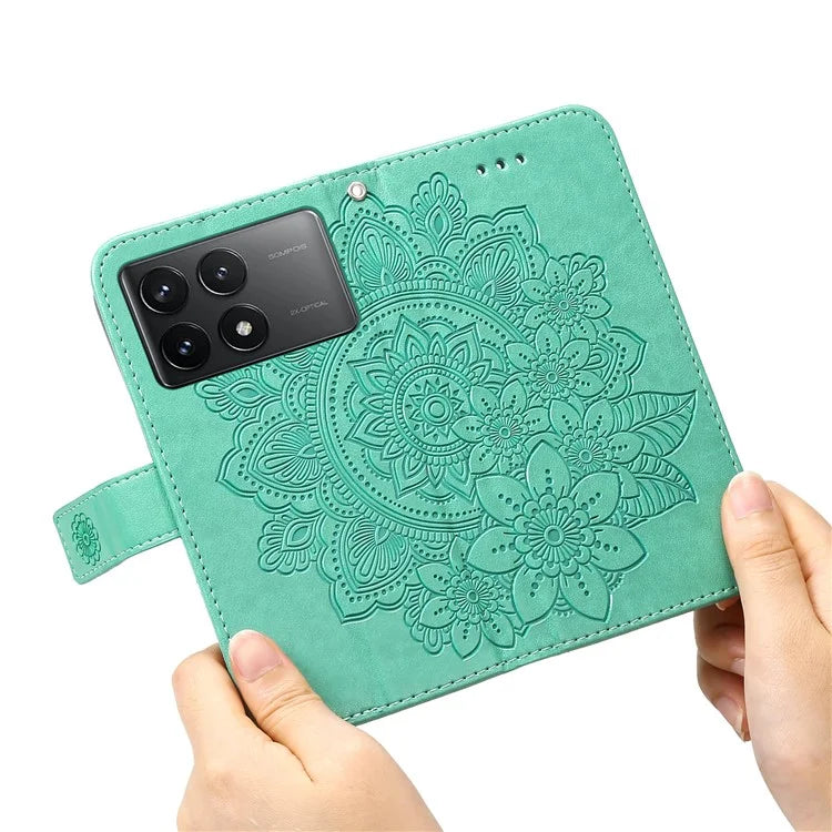 For Xiaomi Redmi K70 Pro 5G / K70 5G Flip Cover Wrist Strap PU Leather Phone Stand Case