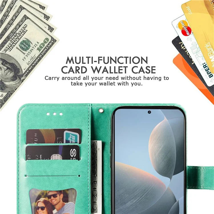 For Xiaomi Redmi K70 Pro 5G / K70 5G Flip Cover Wrist Strap PU Leather Phone Stand Case