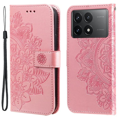 For Xiaomi Redmi K70 Pro 5G / K70 5G Flip Cover Wrist Strap PU Leather Phone Stand Case