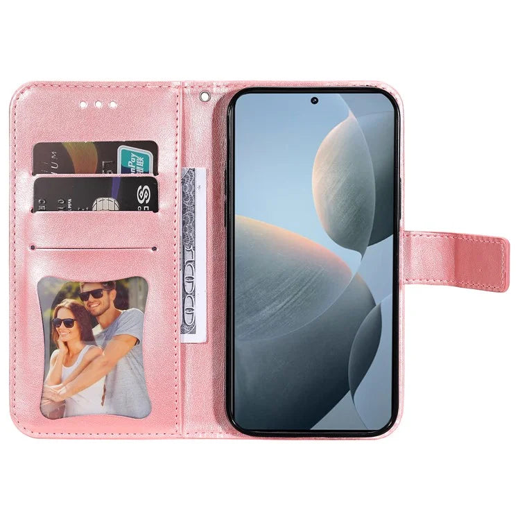 For Xiaomi Redmi K70 Pro 5G / K70 5G Flip Cover Wrist Strap PU Leather Phone Stand Case
