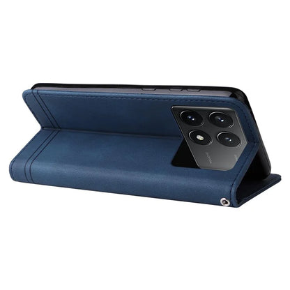 Leather Phone Case for Xiaomi Redmi K70 5G / K70 Pro 5G Wallet Magnetic Phone Cover