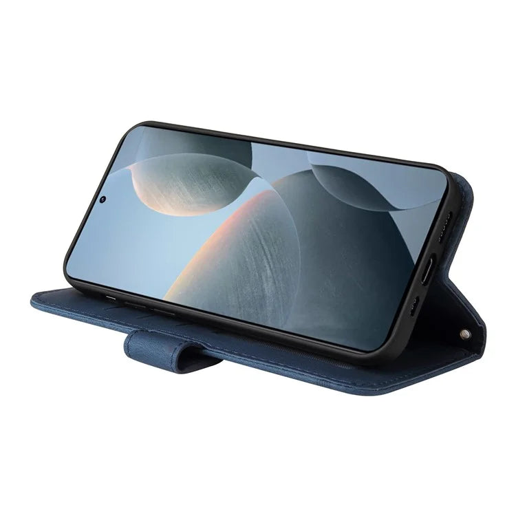 For Xiaomi Redmi K70E 5G / Poco X6 Pro 5G Case Skin-Touch Feeling Wallet Leather Cover Phone Shell