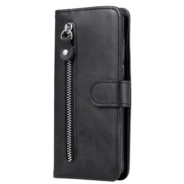For Xiaomi Redmi K70 5G / K70 Pro 5G Case Calf Texture Anti-drop Card Holder Smartphone Cover