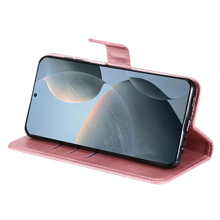 For Xiaomi Redmi K70 5G / K70 Pro 5G Case Calf Texture Anti-drop Card Holder Smartphone Cover