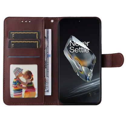 For OnePlus 12 5G Cell Phone Case Wrist Strap Leather Phone Cover Wallet with Stand