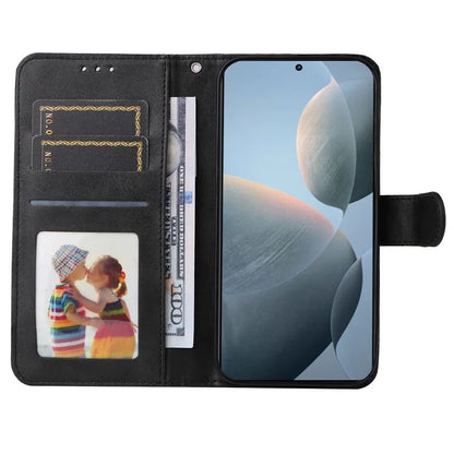 For Xiaomi Redmi K70E 5G / Poco X6 Pro 5G Wallet Phone Case Wrist Strap Leather Phone Cover with Stand