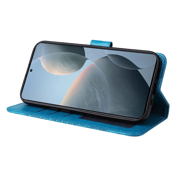 For Xiaomi Redmi K70 Pro 5G / K70 5G Case Stand Imprinted PU Leather Phone Cover Wallet