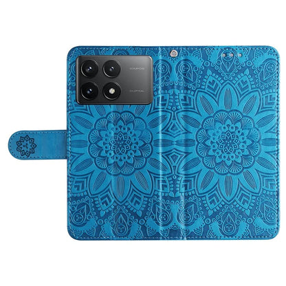 For Xiaomi Redmi K70 Pro 5G / K70 5G Case Stand Imprinted PU Leather Phone Cover Wallet