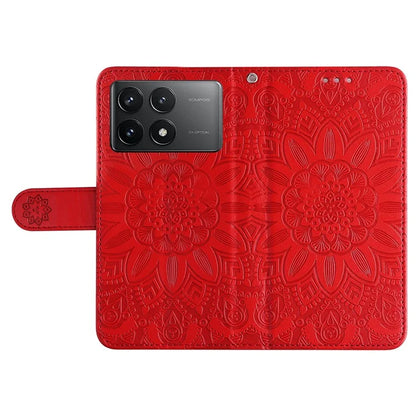 For Xiaomi Redmi K70 Pro 5G / K70 5G Case Stand Imprinted PU Leather Phone Cover Wallet