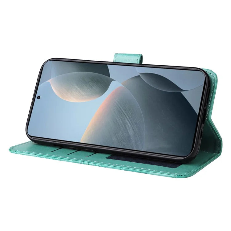 For Xiaomi Redmi K70 Pro 5G / K70 5G Case Stand Imprinted PU Leather Phone Cover Wallet