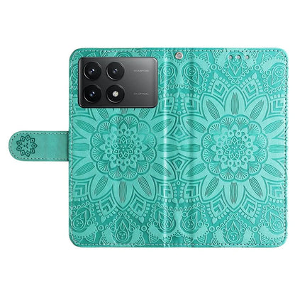 For Xiaomi Redmi K70 Pro 5G / K70 5G Case Stand Imprinted PU Leather Phone Cover Wallet