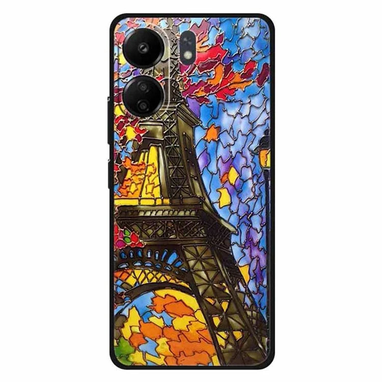 For Xiaomi Redmi 13C 4G / Poco C65 4G Phone Case Ethnic Pattern Printing TPU Cover