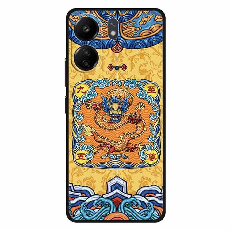 For Xiaomi Redmi 13C 4G / Poco C65 4G Phone Case Ethnic Pattern Printing TPU Cover
