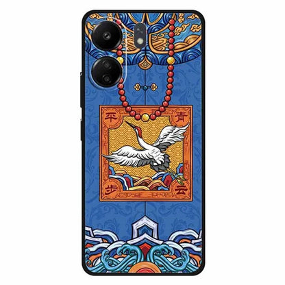 For Xiaomi Redmi 13C 4G / Poco C65 4G Phone Case Ethnic Pattern Printing TPU Cover