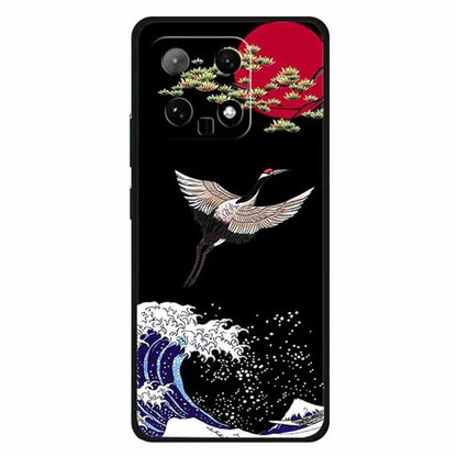 For Xiaomi 14 TPU Case Protective Phone Cover Ethnic Pattern Printing