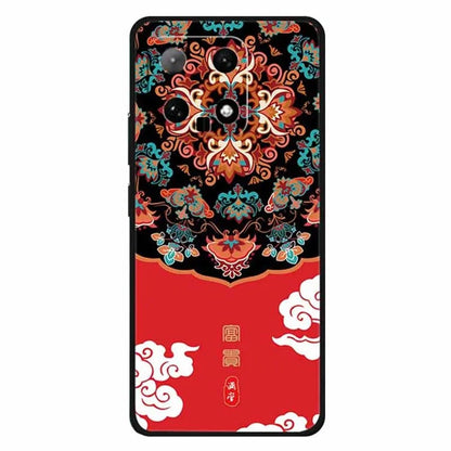 For Xiaomi 14 TPU Case Protective Phone Cover Ethnic Pattern Printing