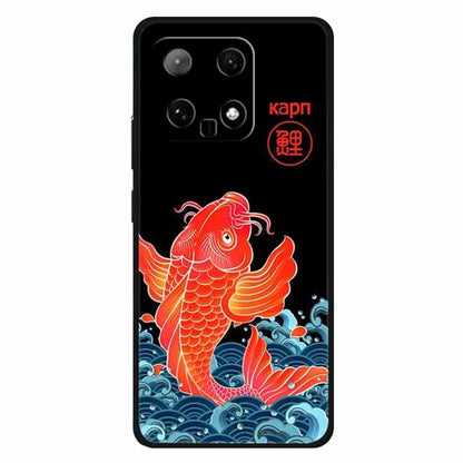 For Xiaomi 14 TPU Case Protective Phone Cover Ethnic Pattern Printing