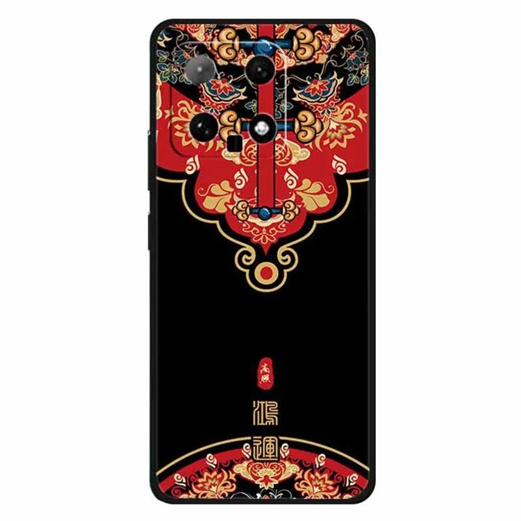 For Xiaomi 14 TPU Case Protective Phone Cover Ethnic Pattern Printing