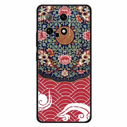 For Xiaomi 14 TPU Case Protective Phone Cover Ethnic Pattern Printing
