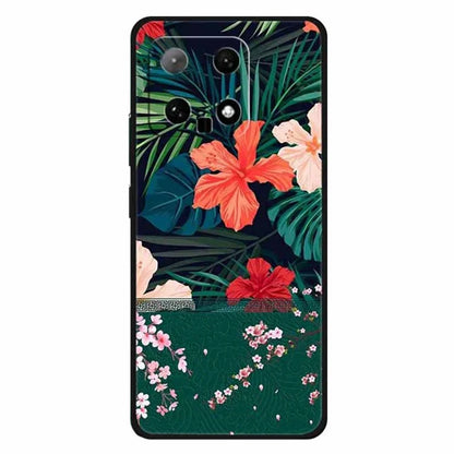 For Xiaomi 14 TPU Case Protective Phone Cover Ethnic Pattern Printing