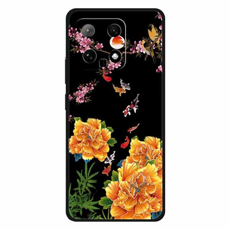 For Xiaomi 14 TPU Case Protective Phone Cover Ethnic Pattern Printing