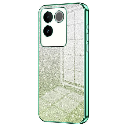 Sparkling Gradient Case for vivo S17e 5G Electroplated TPU Phone Cover