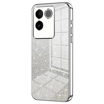 Sparkling Gradient Case for vivo S17e 5G Electroplated TPU Phone Cover