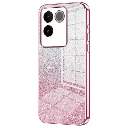 Sparkling Gradient Case for vivo S17e 5G Electroplated TPU Phone Cover