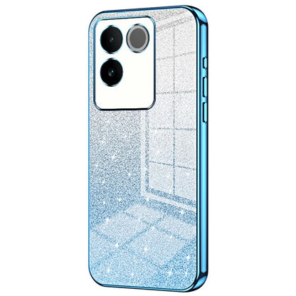Sparkling Gradient Case for vivo S17e 5G Electroplated TPU Phone Cover