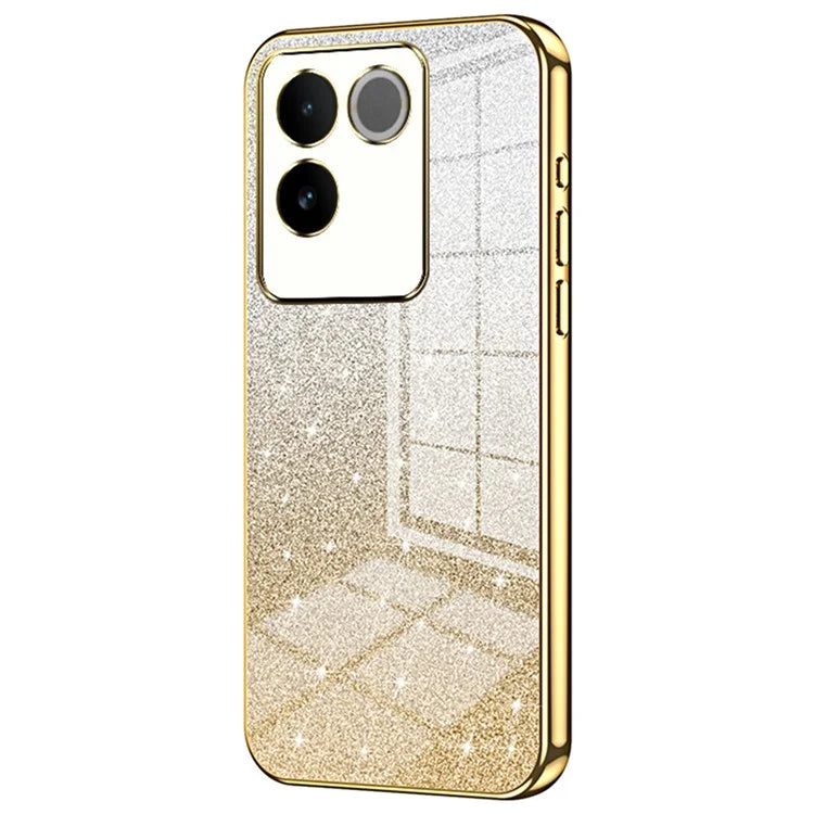 Sparkling Gradient Case for vivo S17e 5G Electroplated TPU Phone Cover