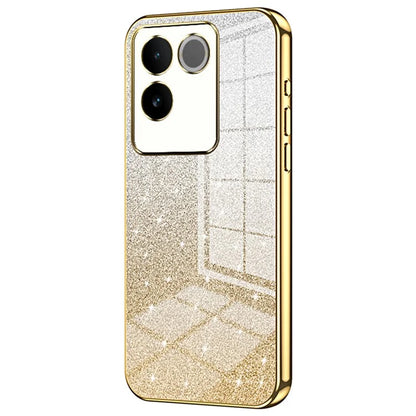 Sparkling Gradient Case for vivo S17e 5G Electroplated TPU Phone Cover
