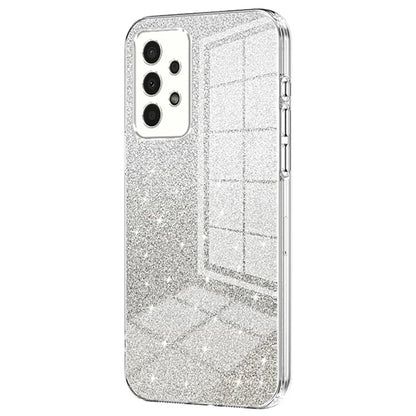 For Samsung Galaxy A13 4G TPU Case Gradient Glitter Electroplating Slim Phone Cover