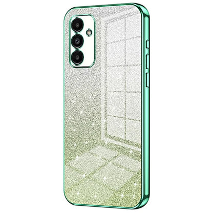 For Samsung Galaxy A13 5G Case Gradient Glitter Electroplated TPU Phone Case