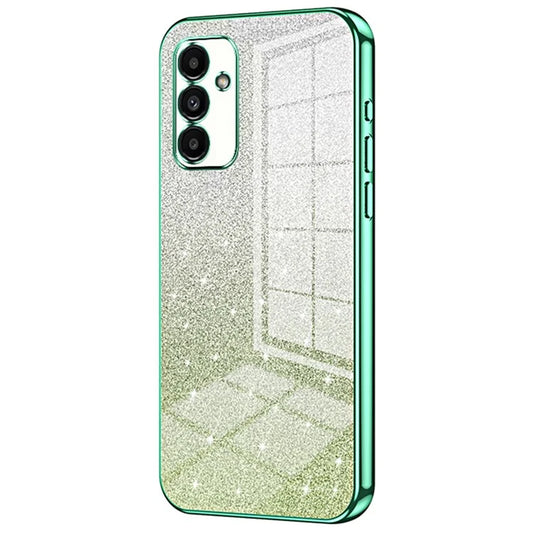For Samsung Galaxy A13 5G Case Gradient Glitter Electroplated TPU Phone Case