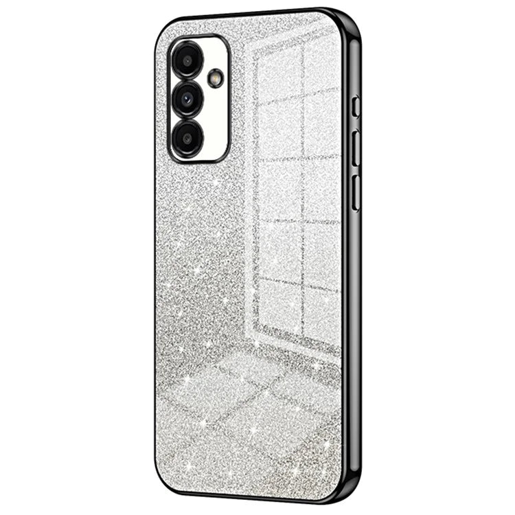For Samsung Galaxy A13 5G Case Gradient Glitter Electroplated TPU Phone Case