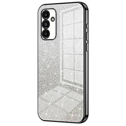 For Samsung Galaxy A13 5G Case Gradient Glitter Electroplated TPU Phone Case
