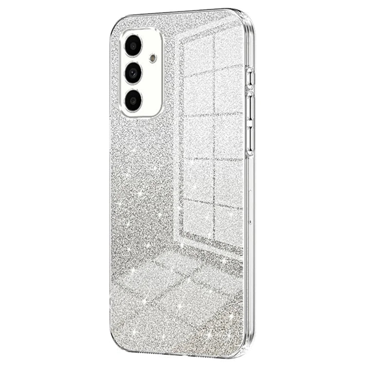 For Samsung Galaxy A13 5G Case Gradient Glitter Electroplated TPU Phone Case