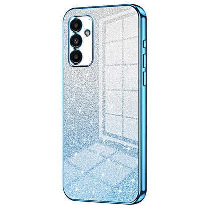 For Samsung Galaxy A13 5G Case Gradient Glitter Electroplated TPU Phone Case
