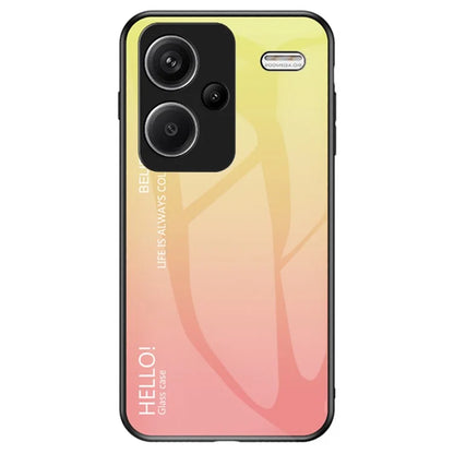 For Xiaomi Redmi Note 13 Pro+ 5G Gradient Tempered Glass Case Drop Protection