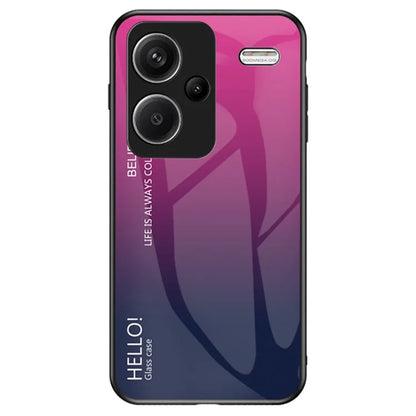 For Xiaomi Redmi Note 13 Pro+ 5G Gradient Tempered Glass Case Drop Protection