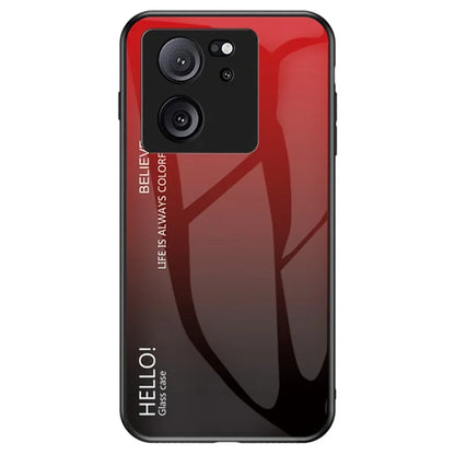 For Xiaomi 13T / 13T Pro / Redmi K60 Ultra Tempered Glass+PC+TPU Phone Case