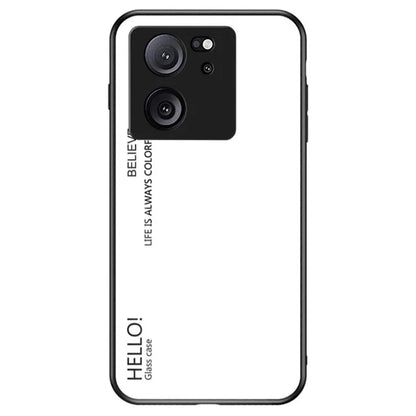 For Xiaomi 13T / 13T Pro / Redmi K60 Ultra Tempered Glass+PC+TPU Phone Case