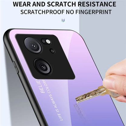 For Xiaomi 13T / 13T Pro / Redmi K60 Ultra Tempered Glass+PC+TPU Phone Case
