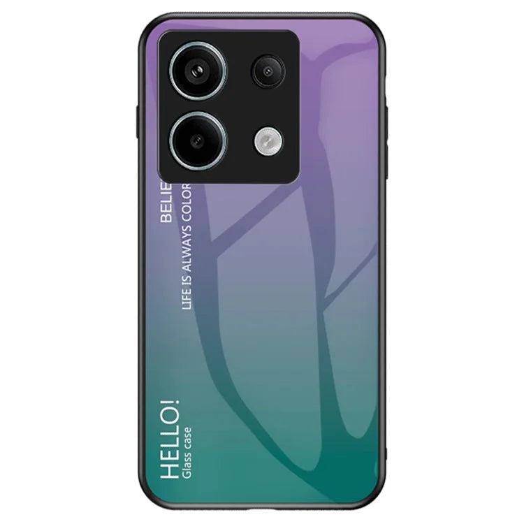For Xiaomi Redmi Note 13 Pro 5G / Poco X6 5G Tempered Glass Case Shockproof Phone Cover
